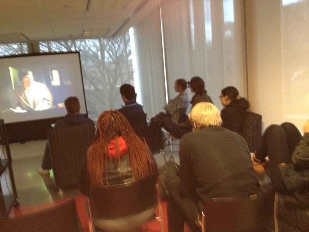 russianprof's tweet photo. A few of the viewers at #TheDoubleEvent today. Great turn out! Thanks for the inspiration @DostoevskySoc https://t.co/HVxHWfQsCY