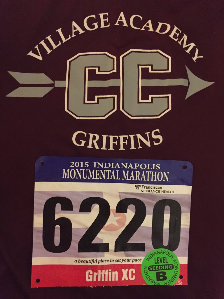 BuckeyeJSP's tweet photo. Ready to rock it VAXC style @IndyMonumental half in the AM Take my motivation with me @VillageRunClub #vaXC #digdeep https://t.co/zVl2LUkE13