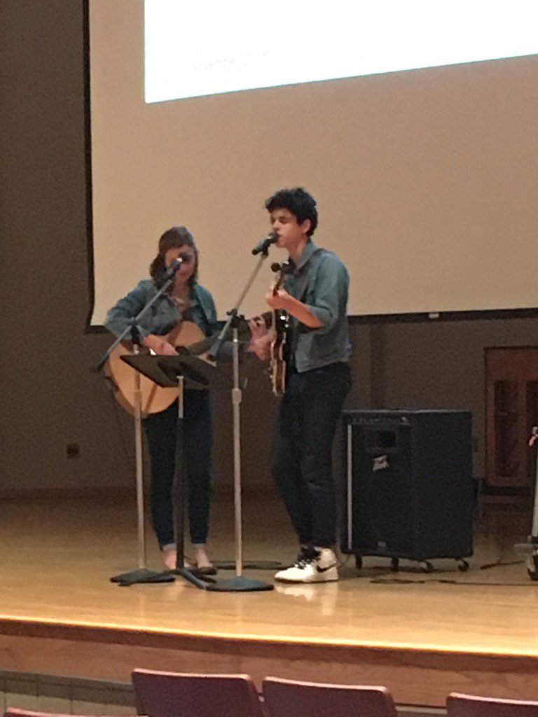 MindyAhler's tweet photo. Red Wing students start us off with a song #cclwind2015 https://t.co/juXGQXSP3Z