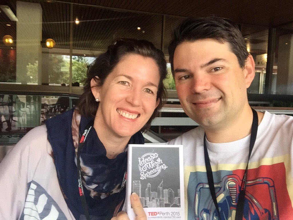 miningmummy's tweet image. Love catching up with fun, interesting and creative friends at #TEDxPerth