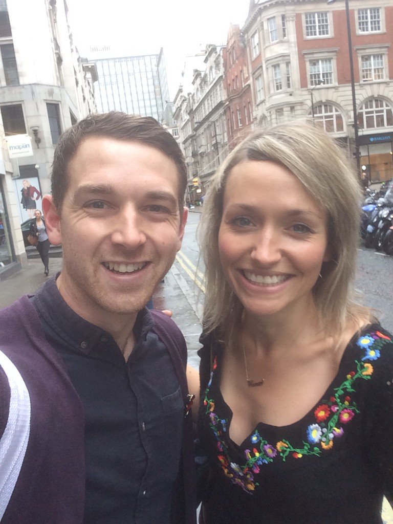 Met the lovely Kate <a href="/Quilton/">Quilton</a> today! Thanks for the photo and stopping for a chat... My favourite presenter!