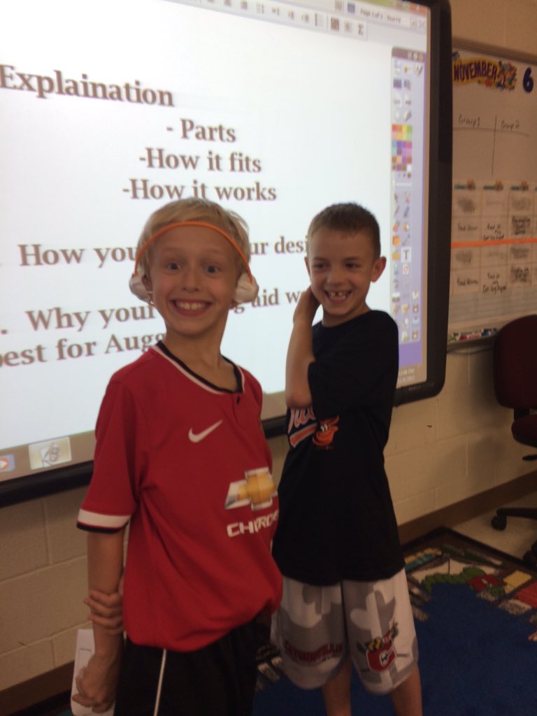 The final products!  Hearing aids for Auggie from Wonder <a href="/delmendorf/">Douglas Elmendorf</a> <a href="/Hillcrest_BCPS/">Hillcrest Elementary</a>