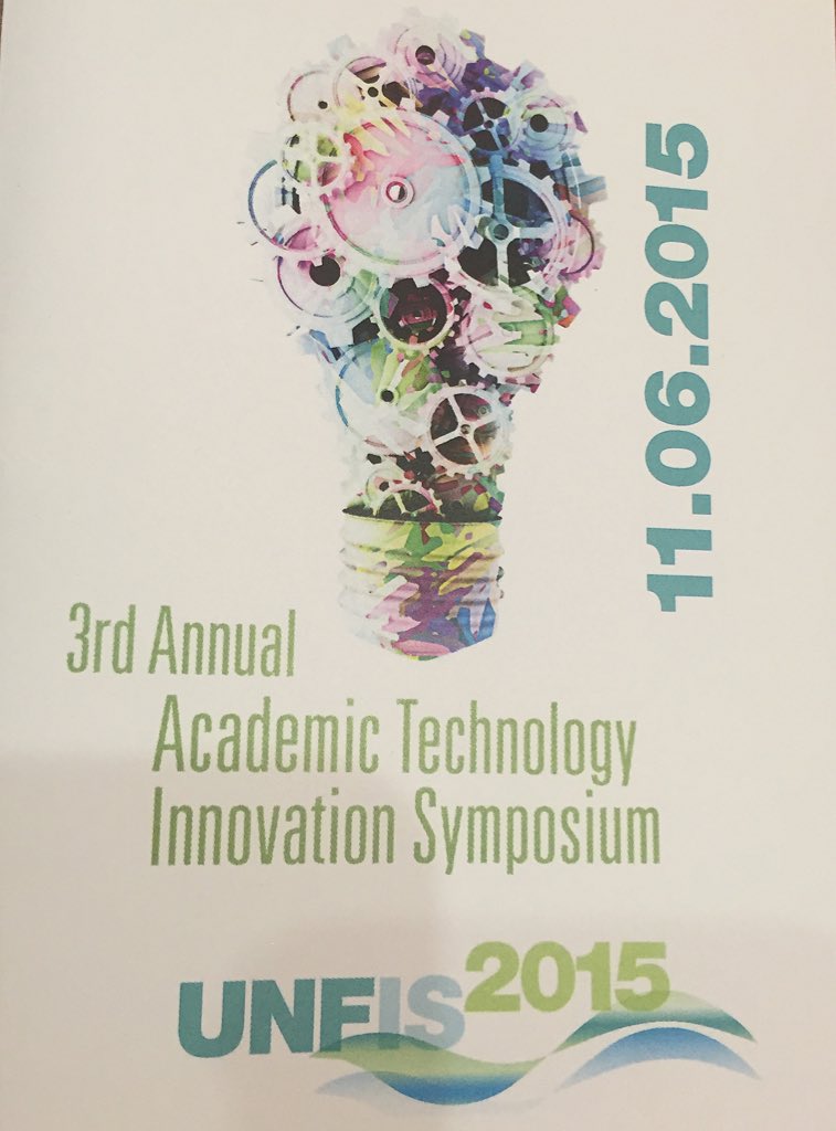CIRTUNF's tweet photo. We hope you've enjoyed the Academic Technology Innovation Symposium! Thanks for attending. See you next year! #UNFIS https://t.co/HpQUQN5LY5