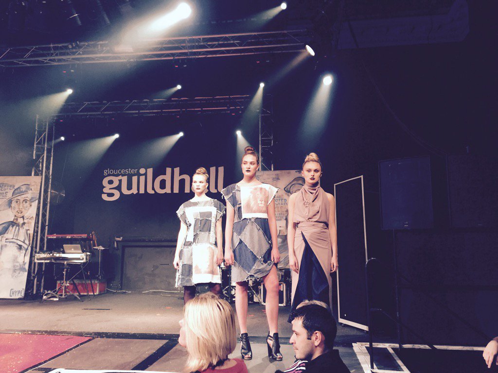 Amazing fashion by <a href="/Gloscol/">Gloucestershire College</a> students at #fashion future #GlosStyle