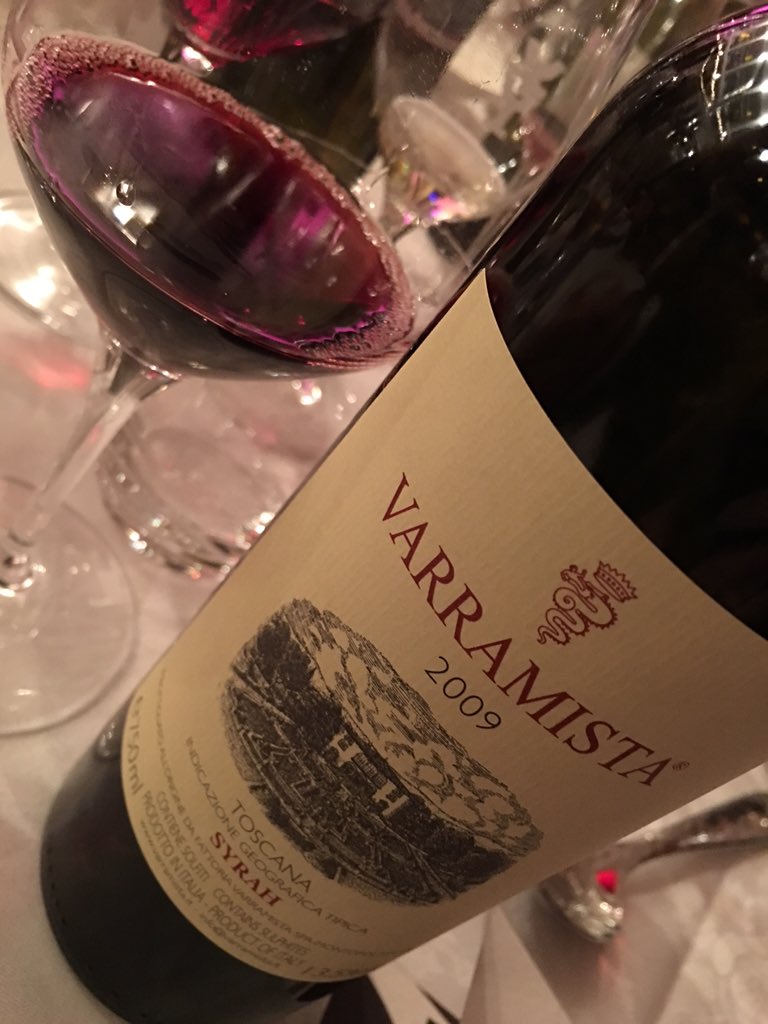 Alla cena di gala compare <a href="/FVarramista/">Fattoria Varramista</a> cin #mwf2015