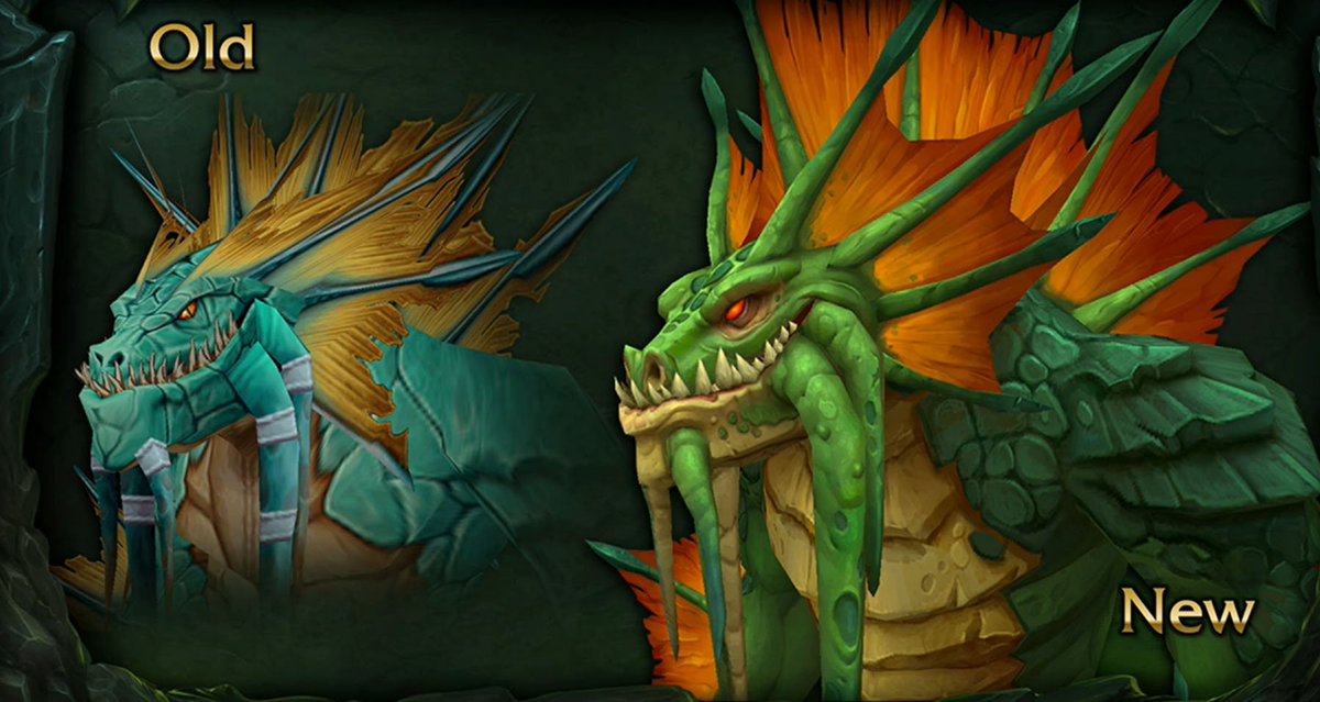 Wowhead On Twitter Nagas Have Received New Models With Aszuna