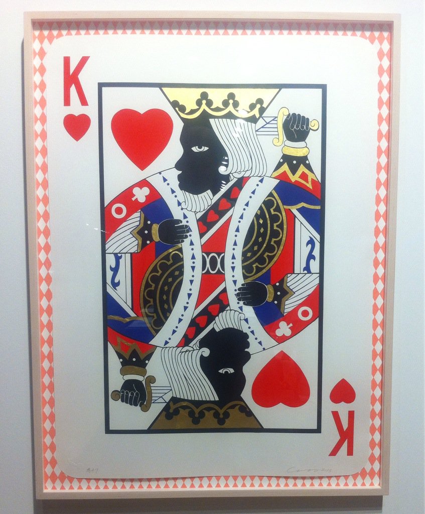 artinprint's tweet photo. Derrick Adams @LESPrintshop at #EABFair https://t.co/amEtYDM0PO