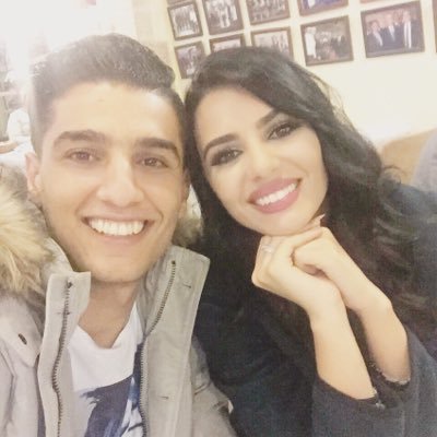 #محمد_عساف و #لينا_قيشاوي اليوم ❤🌷