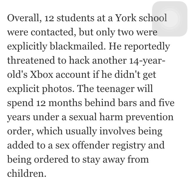 schspr's tweet photo. If you get a chance read the article about the boy blackmailing on snapchat! We found it on Cosmopolitan! https://t.co/uvyedOBtPW