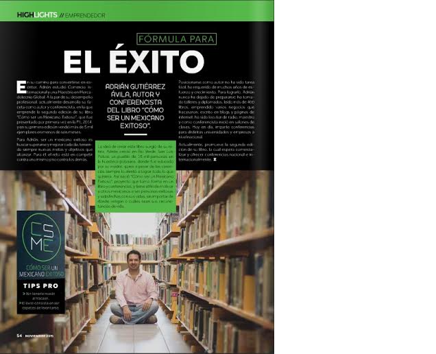 adriangtzavila's tweet photo. #ComoSerUnMexicanoExitoso en #ProMagazineGDL @ProGuadalajara https://t.co/KfBiFIYLou https://t.co/5HYViHyNEu