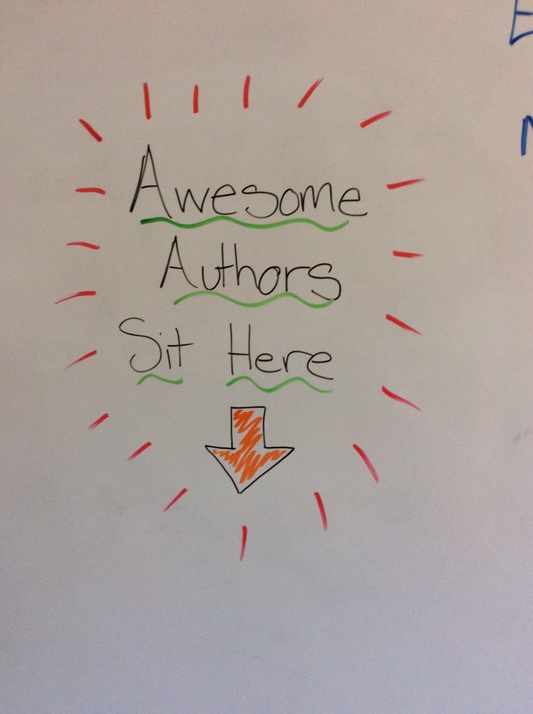 TeacherBreen's tweet photo. Happy Friday! It's always nice to take time after a test to share our creative writing. #writing #authors https://t.co/s4ovzD1SbP