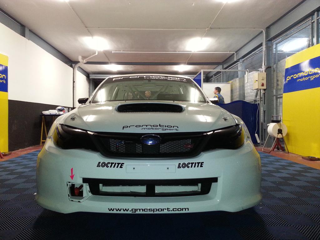 I_Trasmonte's tweet photo. Gran trabajo del equipo humano de @Promotion_MS con el #WRXSTI suerte a @Villacieros mañana en el @Circuito_Jarama ! https://t.co/QDqjvXK5BH