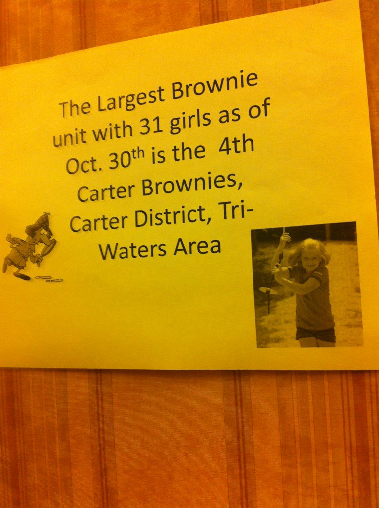claudiabporter's tweet photo. That's my Brownie group #GGCNSBiggerPicture2015 #theMoreTheMerrier https://t.co/DzIln4NOpJ