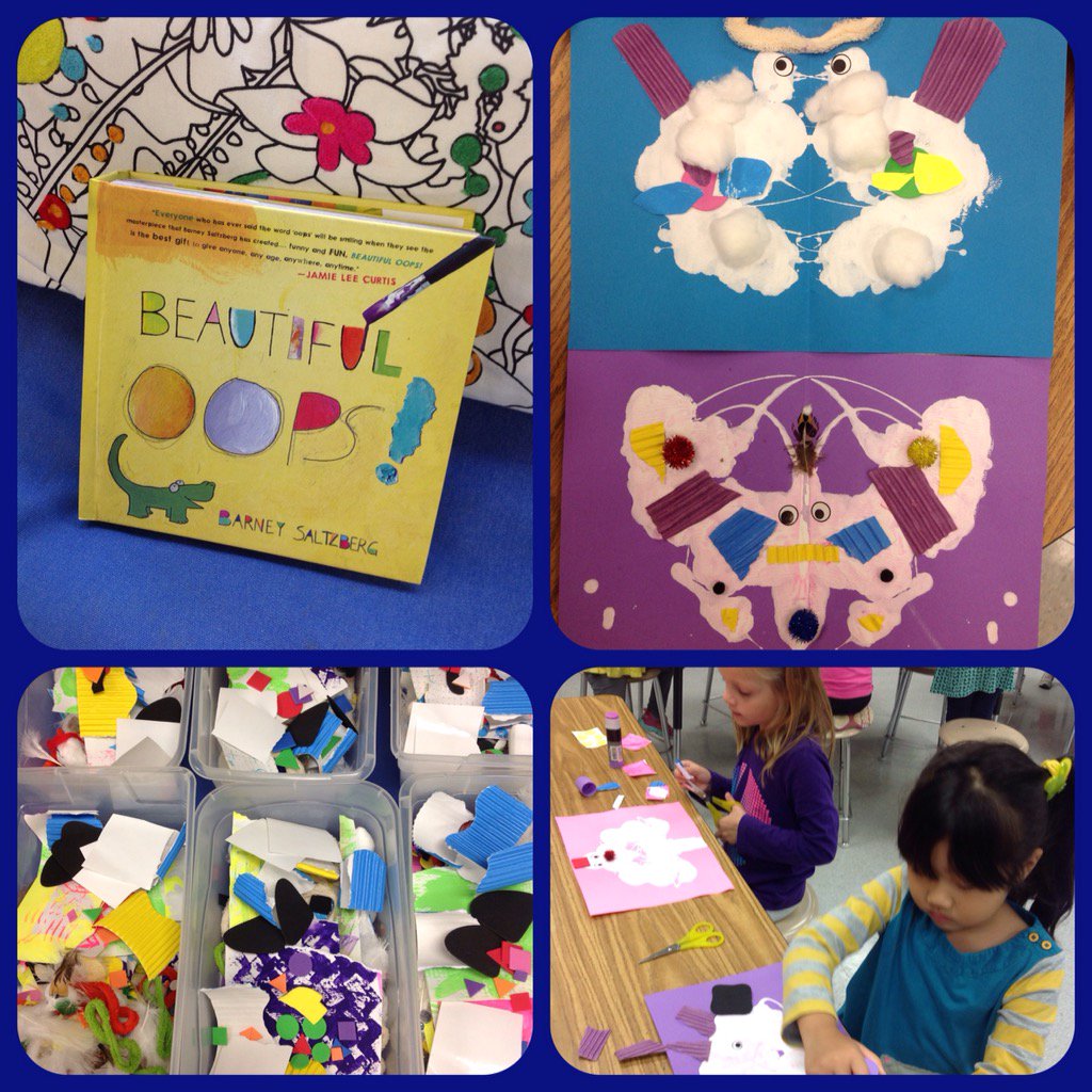 MKSAhopeknight's tweet photo. Kinder fun inspired by #beautifuloops this week - the cutest! @DolvinES #arted #bookconnection https://t.co/8BXuAAc3AF