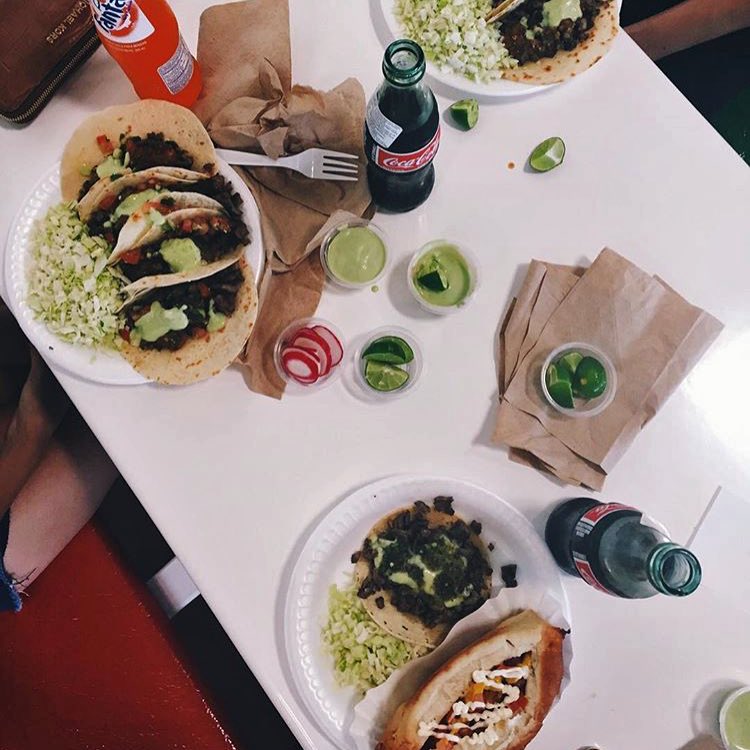 GueroTalks's tweet photo. Aerial view of 3 perfect meals! Get some Guero in your life this weekend.  #GueroCanelo #Tucson https://t.co/zOo04sK4X9