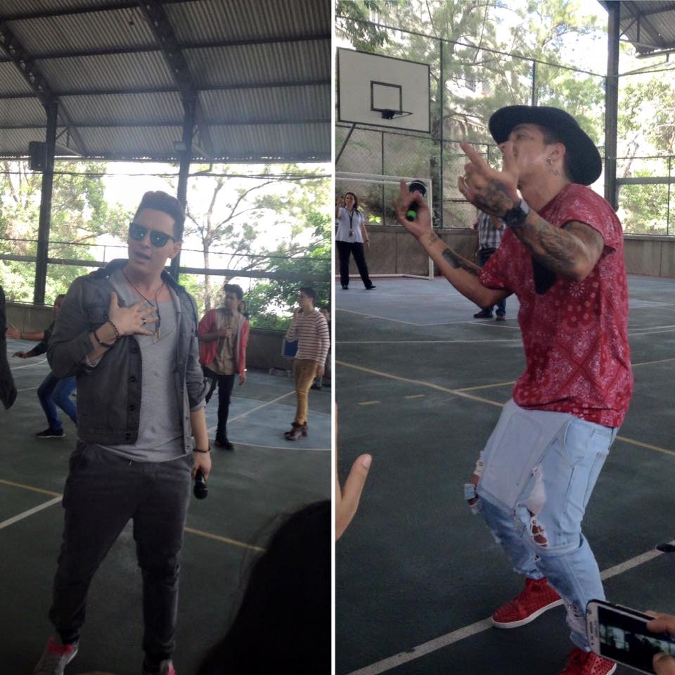 SoyGabriellaaa's tweet photo. Los Amoo #EstoestalentoVenezolano @victordrija @soyrein #SientoBonitoEnTuColegio https://t.co/co1jTfFgKA