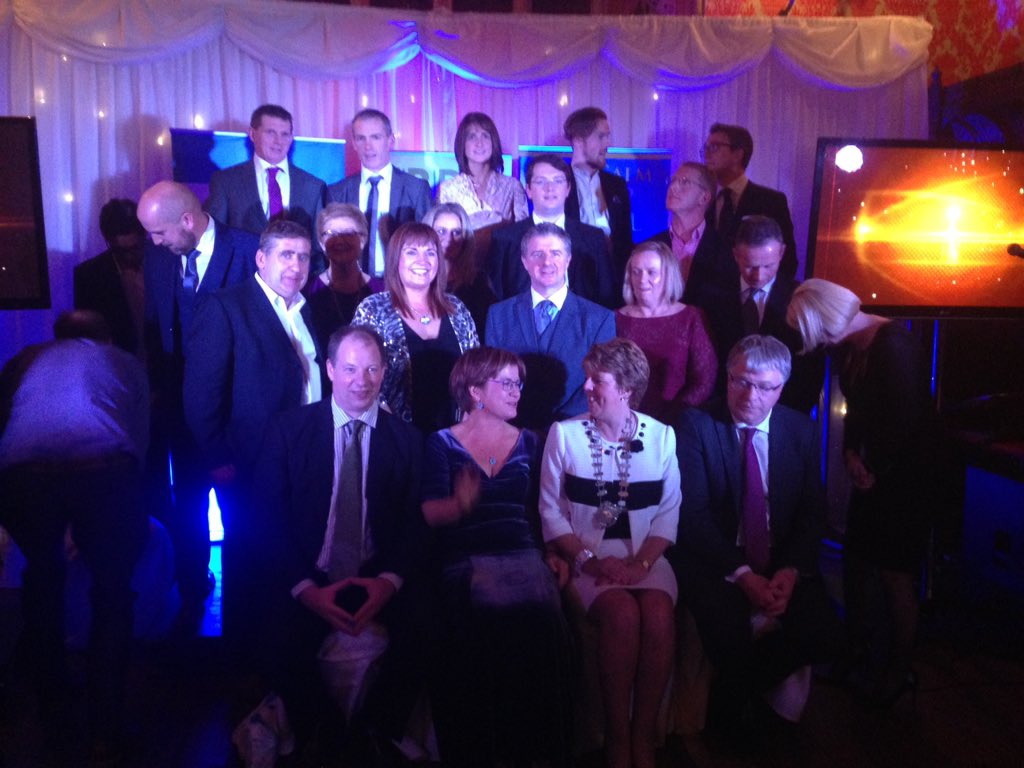 Overall winners from the <a href="/DvanChamber/">Dungarvan Chamber</a> #dvanchamberawards2015