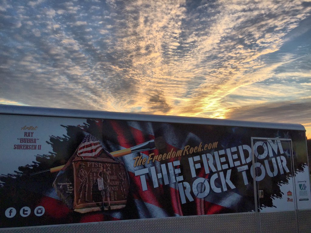 TheFreedomRock's tweet photo. #FreedomRocking late into the year... Working on the 39th https://t.co/jBimqHN25Q