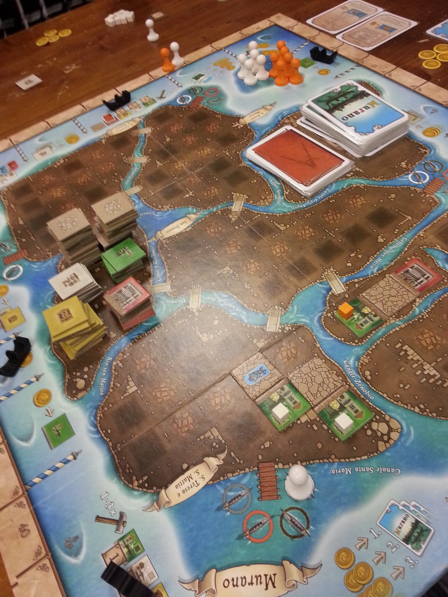 TdG_Lodi's tweet photo. Stasera si gioca a... #NomeInCodice #Murano #Cartagena #Rattus #boardgames #tdg_lodi #giochidatavolo https://t.co/3X5a632ucn