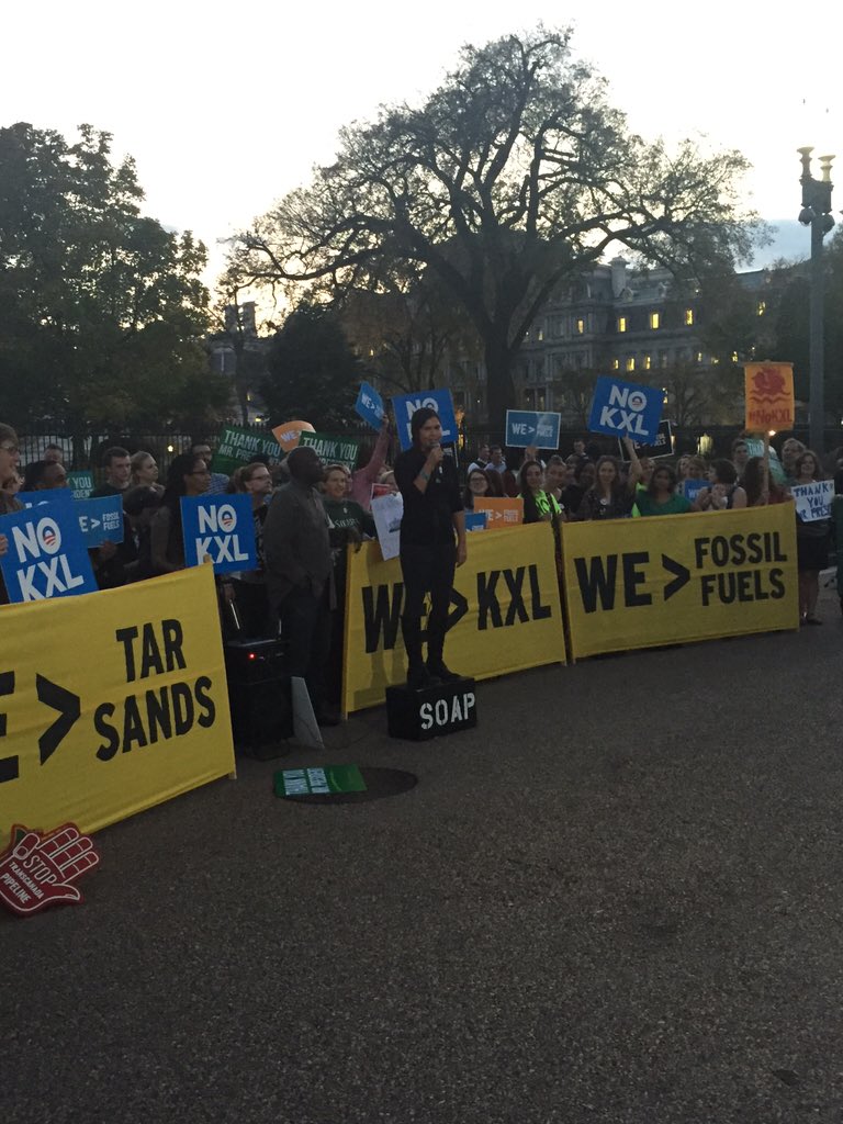 _NativeInLA's tweet photo. Thank you @POTUS and @JohnKerry! #NoKXL #keepitintheground #RejectAndProtect https://t.co/AW2UpNJH34