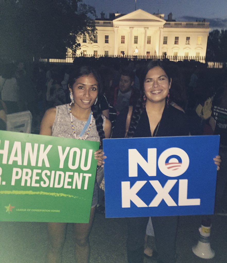 _NativeInLA's tweet photo. Thank you @POTUS and @JohnKerry! #NoKXL #keepitintheground #RejectAndProtect https://t.co/AW2UpNJH34
