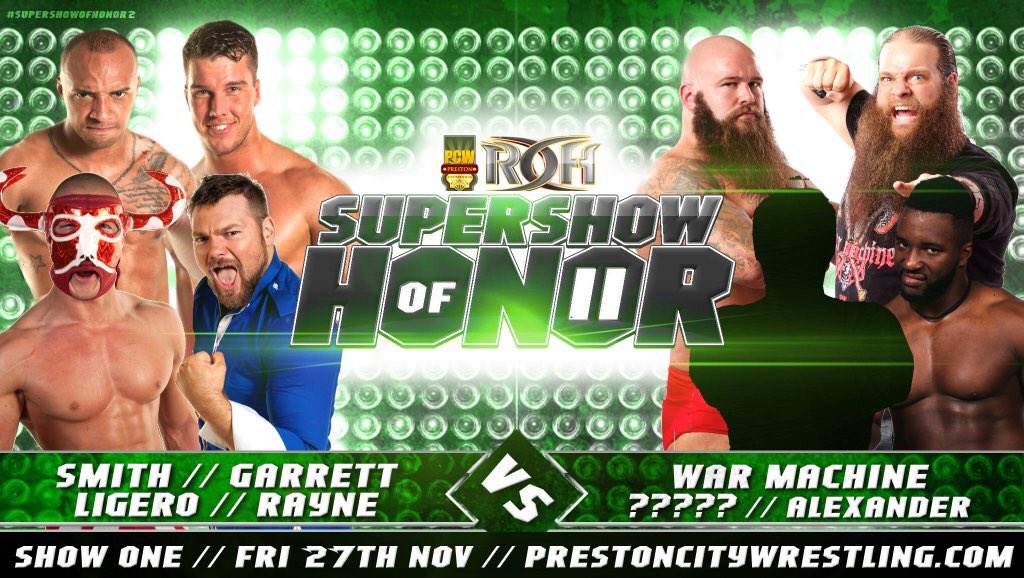 Make #InterRacialLove not #War #SupershowOfHonor2 @PCW_UK @ringofhonor