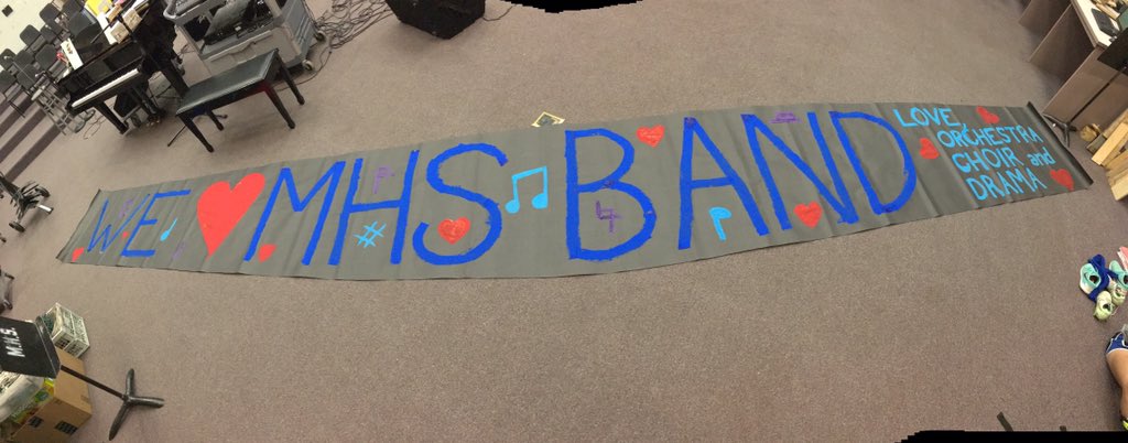 MHS_Orchestra's tweet photo. A huge good luck to Mesquite marching band this weekend at the state festival!! -from your performing arts family https://t.co/MXcIuATjad