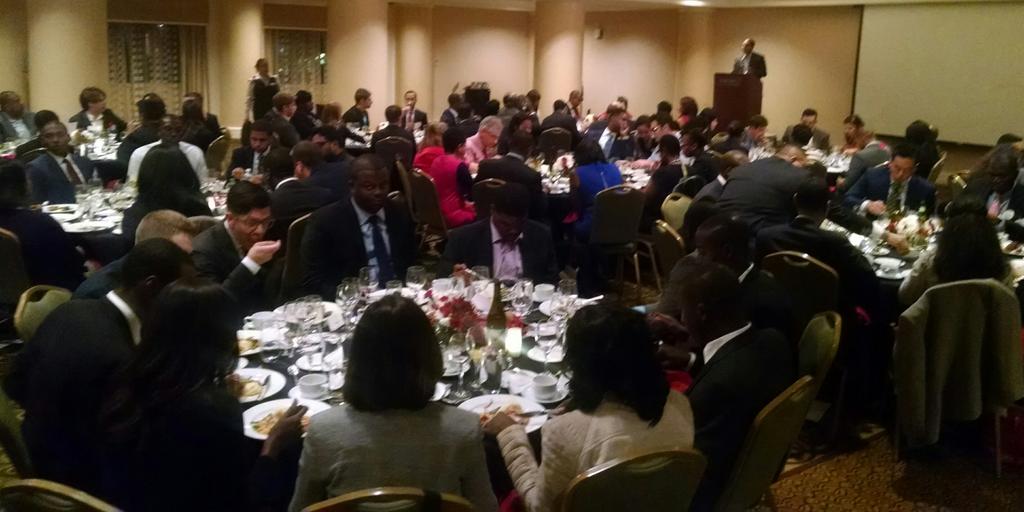 cpokeefe's tweet photo. Dean @soumitradutta @CornellMBA #jmb2015 welcoming the participants of today's ODI Symposium and awards dinner https://t.co/JIQrY3CnQd