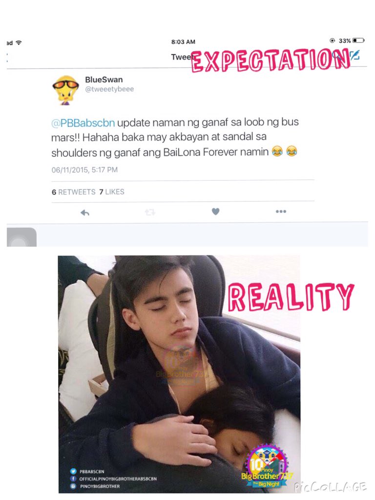 JaRonForevs's tweet photo. "@tweeetybeee: BAILONA FOREVER!!! BAILONA FOR TOP2!!!! #PBBTheBigWeekend https://t.co/j3aCCspeSy" WAT IZ DA MEANING OF DIZ!