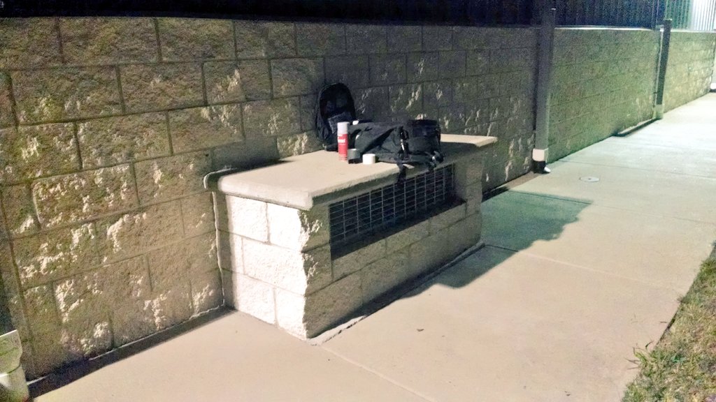 _JLancaster's tweet photo. Fancy way to hide an a/c - makes for a great taping table!! Fabulous Friday night weather.
#GoMeridian https://t.co/vhptOcRfdz