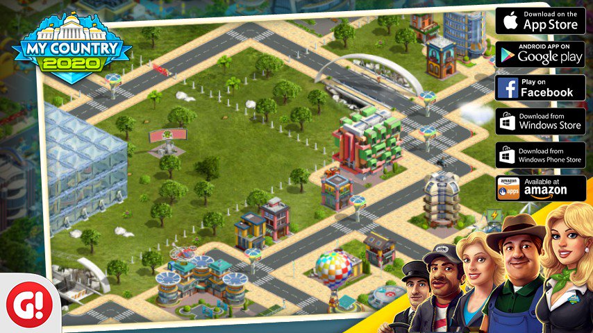 Samueliscool13's tweet image. Check out my city in 2020: My Country! Play now and build a city of your dreams! #MyCountry2020