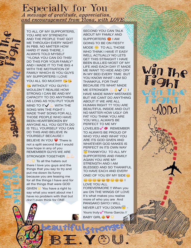 ylonuhhh's tweet photo. Ylona's message to all of you who has supported her journey in PBB737! https://t.co/XgqUrdG81R