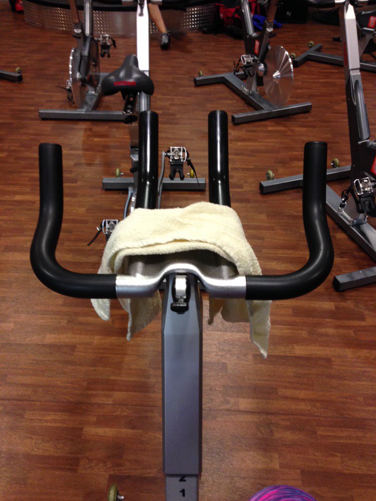 Great way to #move for #movember with a spin class with <a href="/GoodLifeFitness/">GoodLife Fitness</a> How are you moving today? #yegmo #mosistas