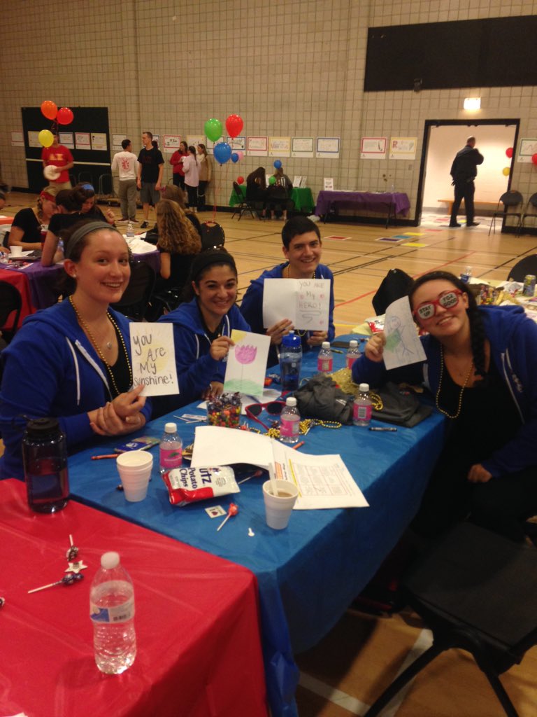 Linked through hope is writing cards to patients!! #ourhero #BryantUTD #StJudeUTD