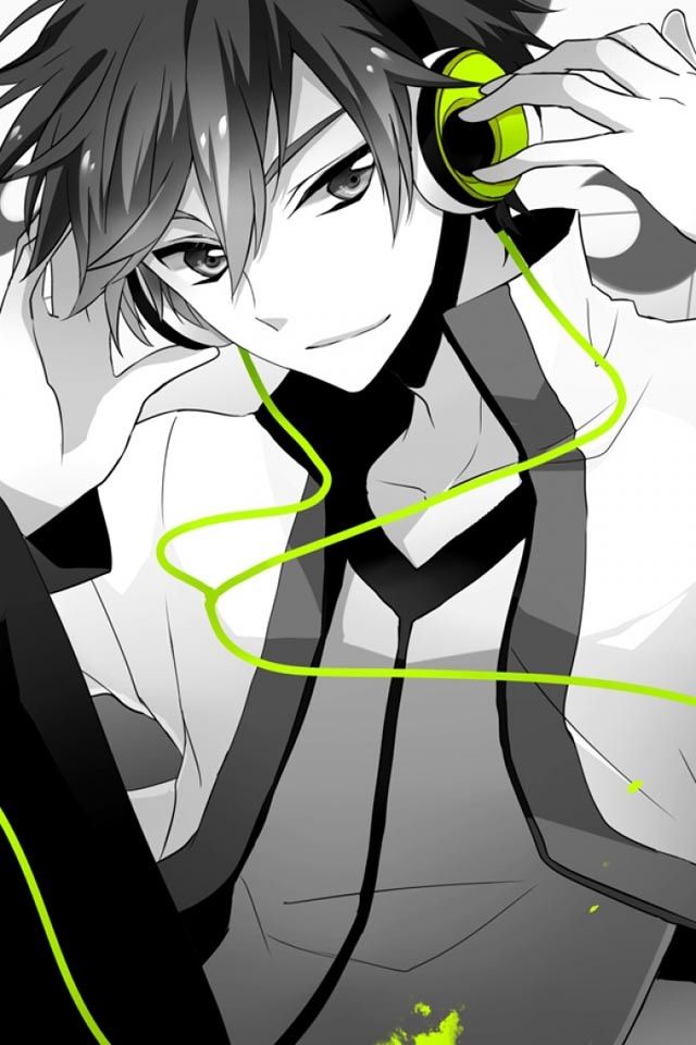 Aggregate Anime Boy With Headphones In Coedo Com Vn