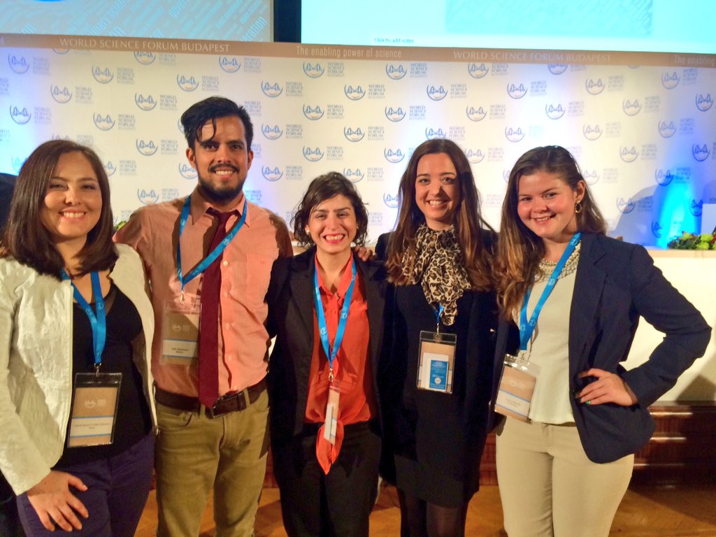margagual's tweet photo. I am infinitely proud of this #SDL2015 class for representing and elevating #LatinAmericaScience #WSF2015 @efpolcuch https://t.co/B9xLYqPvAk