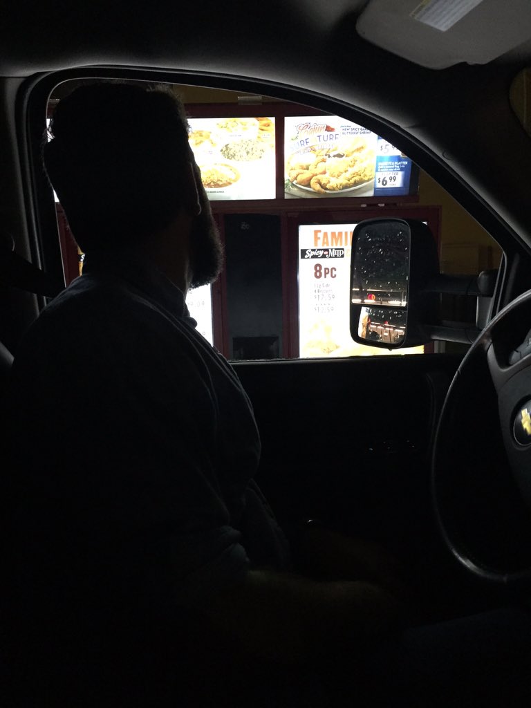 JillBArmstrong's tweet photo. You know dinner was bad when your husband is driving through Popeyes on the way home.... https://t.co/XpkBZjmiNL