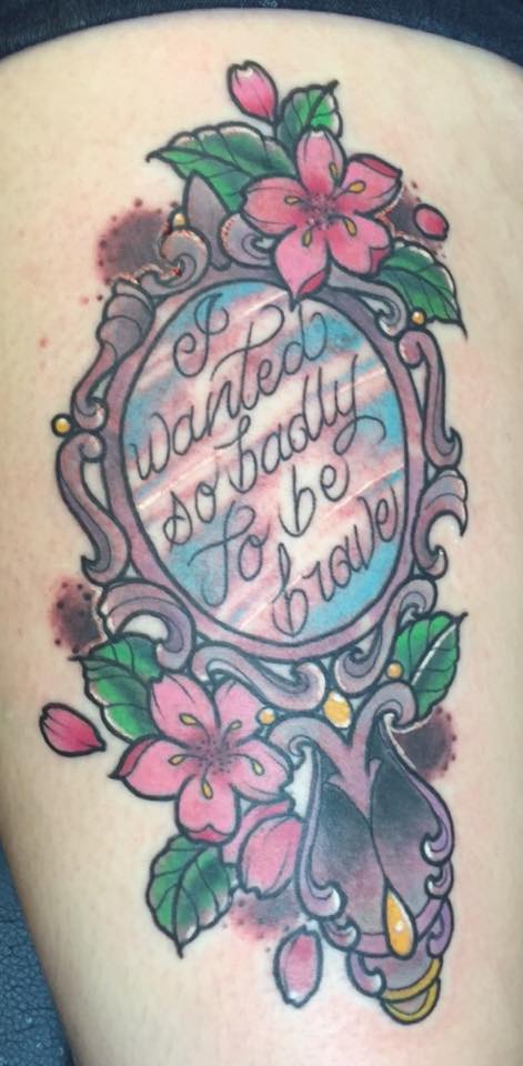 internetrachael's tweet photo. i watched you put on a brave face / i wanted so badly to be brave @councillink #darkmarktattoo #maxcouncill #maxtats https://t.co/okefXkqm0E