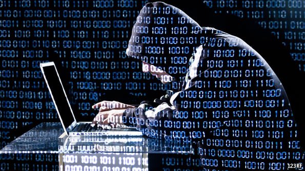 TheEconomist's tweet image. The average time between a cyber attack and a victim noticing is 205 days econ.st/1MMZqAU