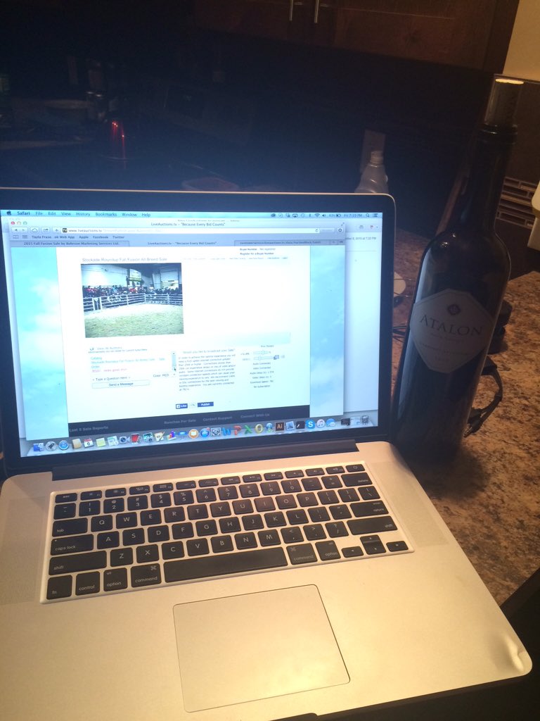 CDNBeef_ag's tweet photo. If anyone asks, I'm out with friends. Just don't tellem I'm at home watchin cattle sell online. #fallfusion #cdnbeef https://t.co/Nk3tuRChF3
