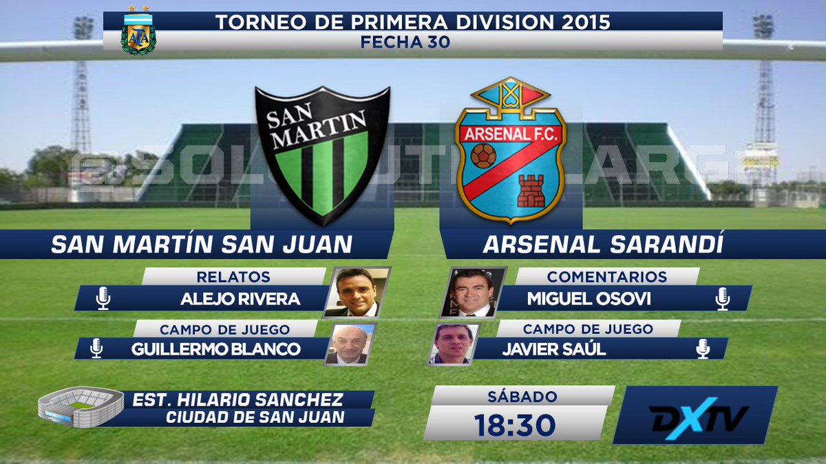 TribunaDeporOK's tweet image. #SMJS #Arsenal 
REL: @AlejoERivera | COM: @MiguelOsovi | CDJ: Blanco - @dr_javi 

Dale RT!