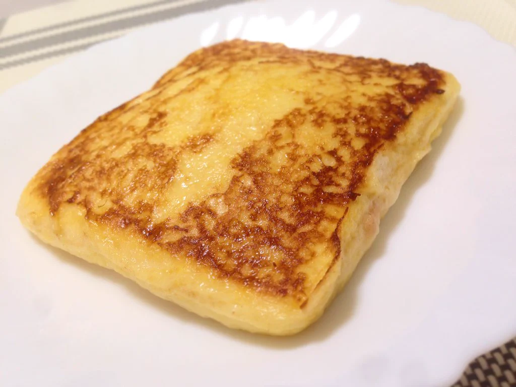 ランチパックで作るフレンチトーストの作り方★とろっとろで超美味！！