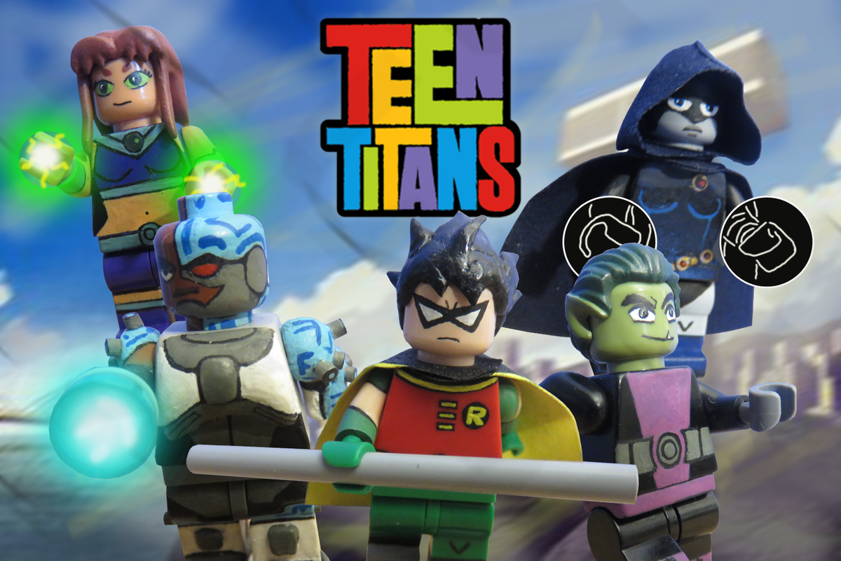 97legomaniac's tweet photo. I finally finished making a showcase video of these guys!!! https://t.co/Ivjnexs9CH #teetitans #cartoonnetwork https://t.co/wYAfBNYDxT