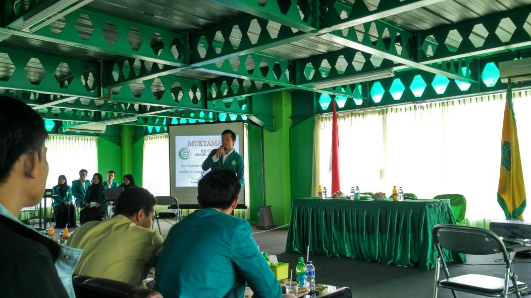 Sambutan ketua umum KARIM 2014-2015, <a href="/RestFauzi/">Harest Fauzi</a>.  Akhirnyaaa muktamar juga hehe..