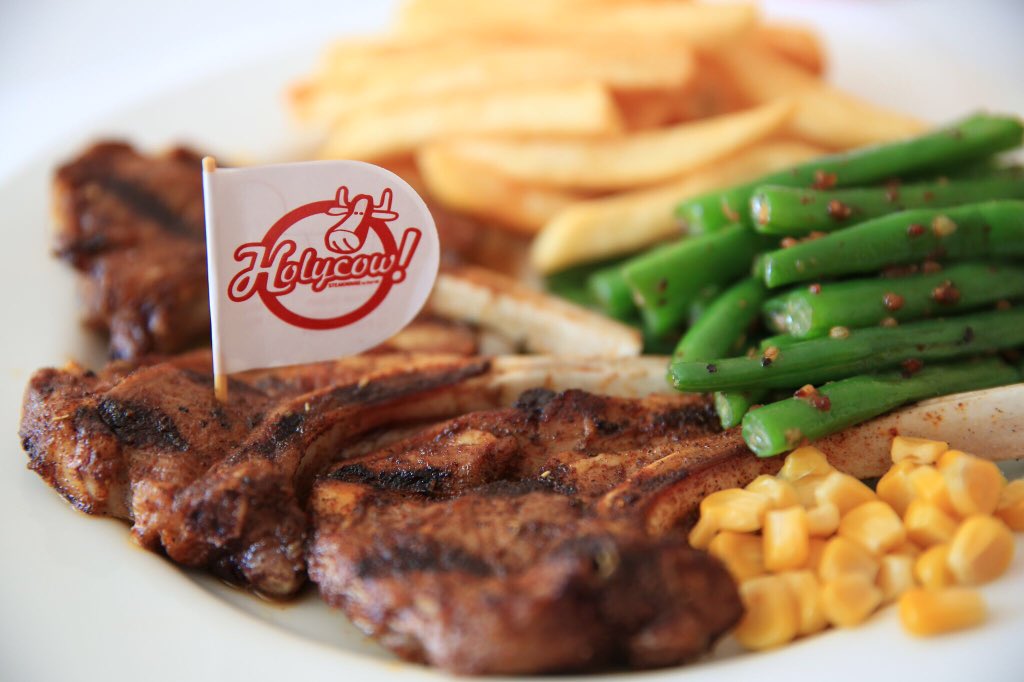 steakholycow's tweet image. What's for lunch at #CAMPBali ? Try our NEW dish --&amp;gt; lamb chops, only for 155k!