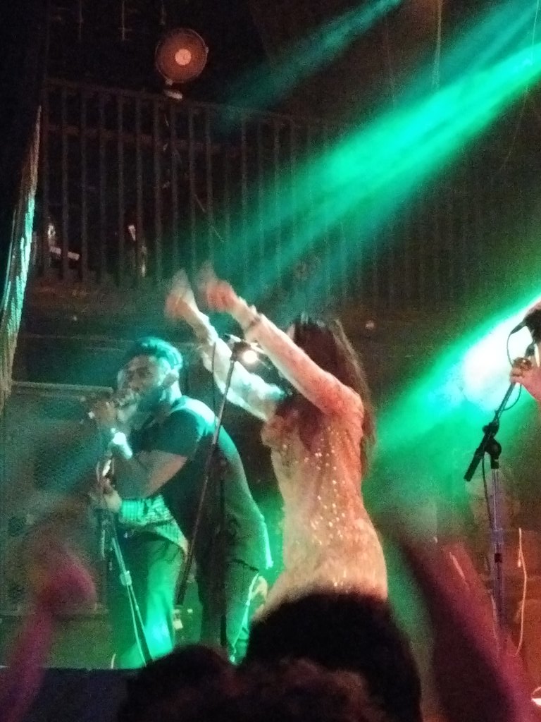 dfriend's tweet photo. #OnDemo delivers a rousing take on Bob Marley's Could You Be Loved. #newzapalooza https://t.co/BMZNW0y53X