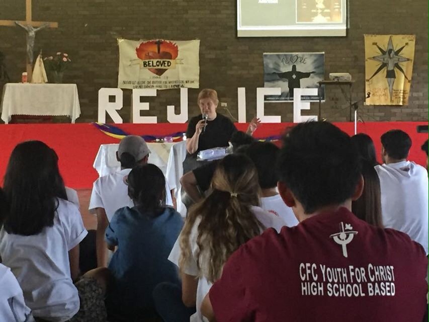 hsbnsw's tweet photo. Sister Val leading us in a workshop on Reconciliation and Adoration. You go, sister! #rejoice15 https://t.co/AZPVUx43e6