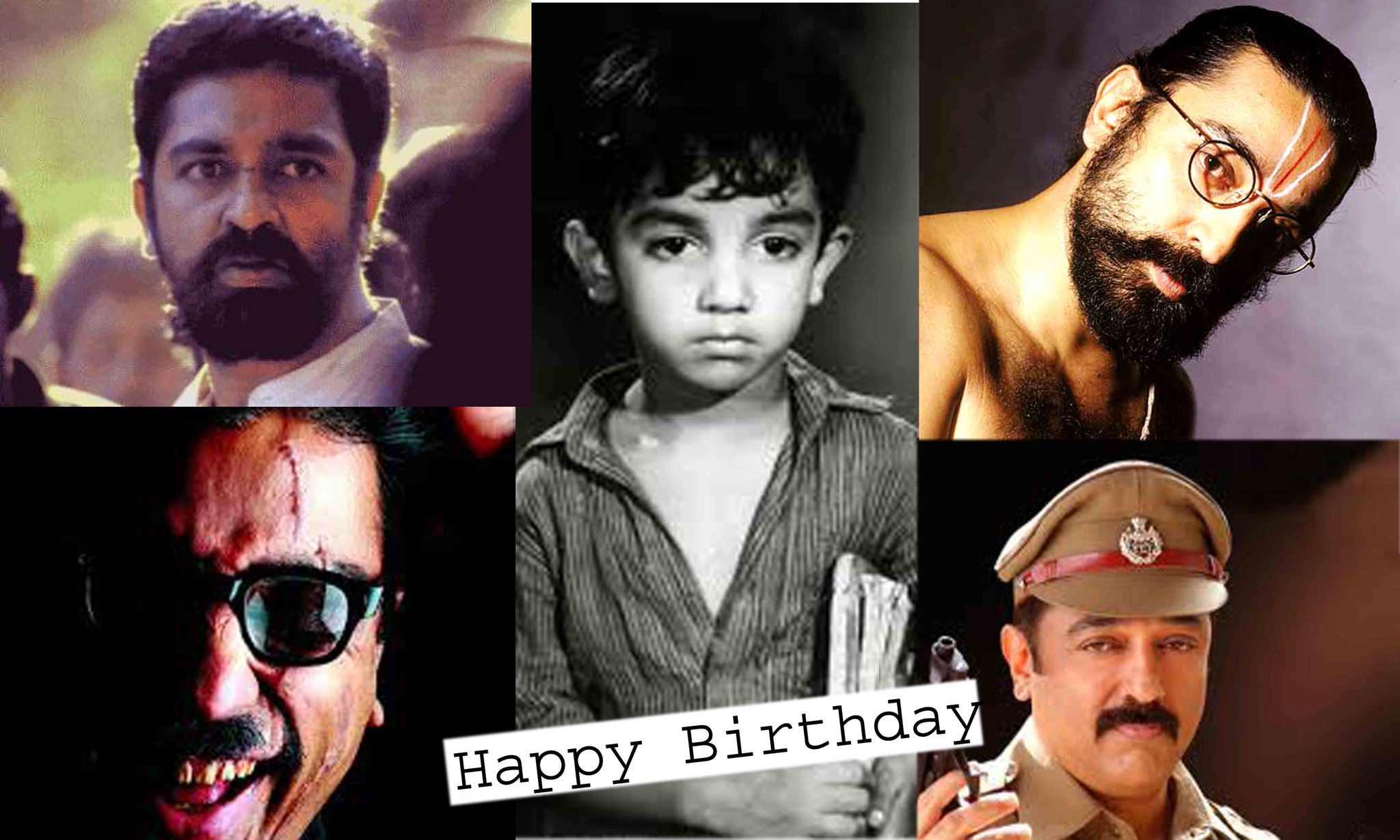 Happy Birthday Ulaganayagan:

Ulaganayagan Kamal Haasan celebrates his 61st birthday today, 