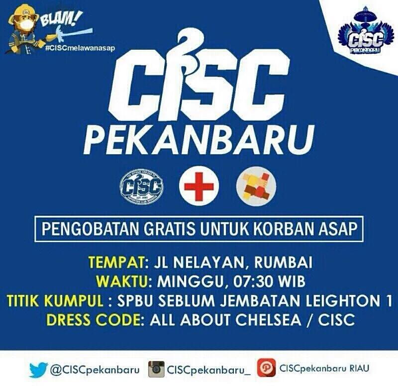 nadyakesumaa's tweet photo. BESOK!!!! Pengobatan Gratis dari  @CISCpekanbaru  Cc: @infoPekanbaru @infoPKU  @tribunpekanbaru #CISCMelawanAsap https://t.co/i91qwpNZJn
