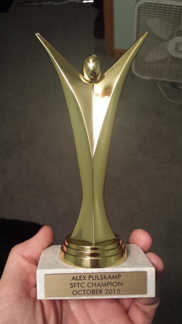 ajpulskamp's tweet photo. Hard word and dedication does pay off...@TheTrophyTribe https://t.co/vSGYZYpPS9